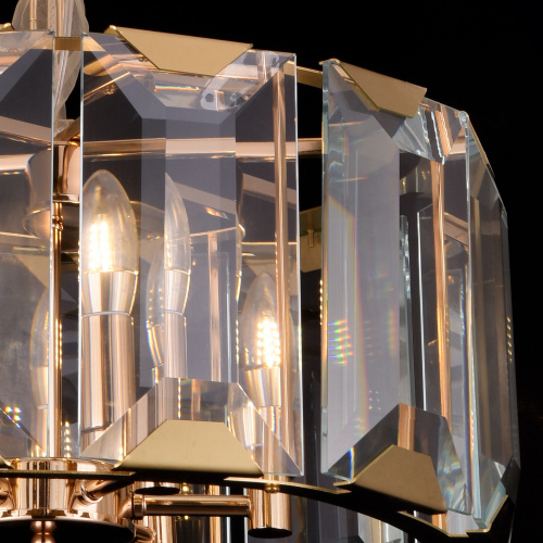 Люстра Harlow Crystal L4 gold фото 4 Люстра Harlow Crystal L4 gold фото 4