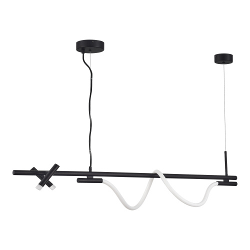 SL6118.403.03 Светильник подвесной ST-Luce Черный/Черный LED 2+1*3+11W 4000K MARLOW фото 5