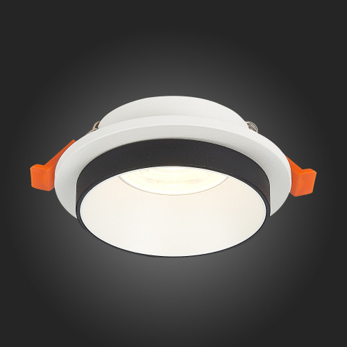 ST206.508.01 Св-к встр. Белый GU10 1*50W  D92xH38 220V Без ламп Встраиваемые светильники фото 3