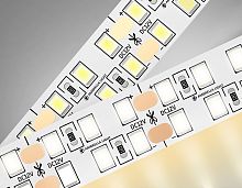 Светодиодная лента двухрядная 12В 2835 240Led 19.2Вт/м 3000K IP20 5м