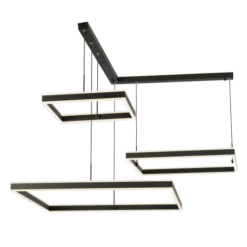 Citilux Дуэт CL719K311 LED Люстра подвесная с пультом Чёрная фото 2 Citilux Дуэт CL719K311 LED Люстра подвесная с пультом Чёрная фото 2