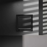 Выключатель встраиваемый S70 карточный 16А, (черный матовый) Voltum VLS010708