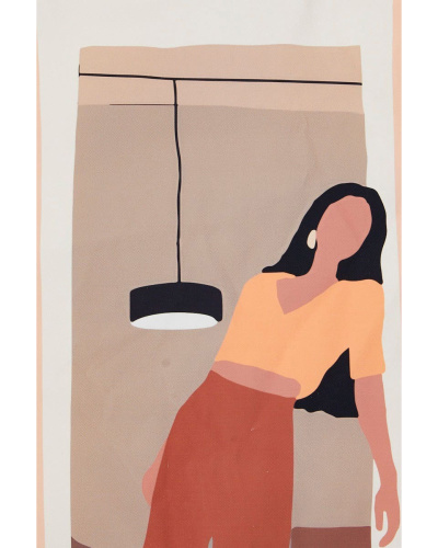 Интерьерный жикле "Leaning woman" фото 3 Интерьерный жикле "Leaning woman" фото 3