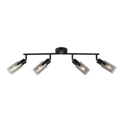 Настенно-потолочный свет Escada 10172/4 E14*40W Black/Chrome Настенно-потолочный свет Escada 10172/4 E14*40W Black/Chrome