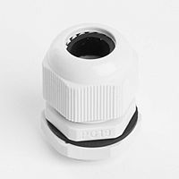 Сальник PG19 диаметр проводника 12-15 мм STEKKER, IP54, серый (без мембраны)