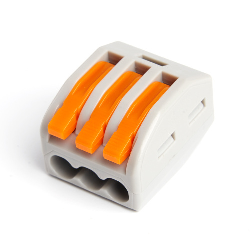 Клемма строительно-монтажная 3-проводная STEKKER, LD222-613 фото 5