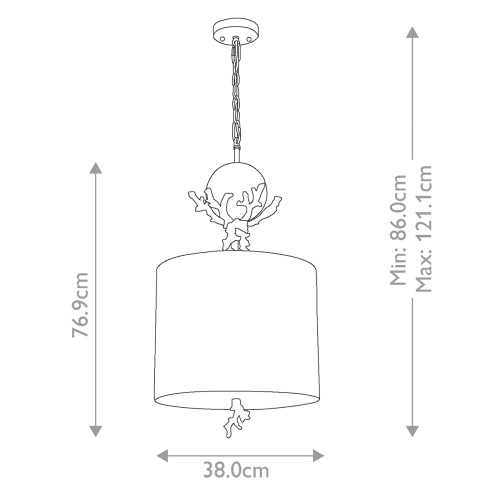 Подвесной светильник Flambeau, Арт. FB-TRELLIS-P фото 2
