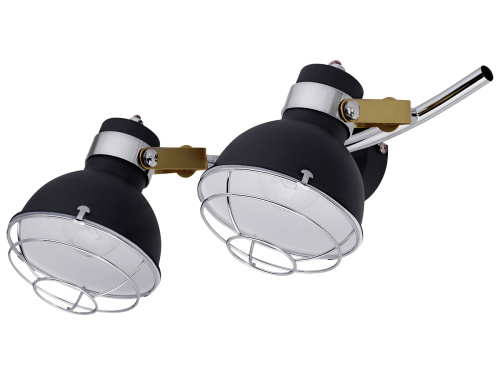 Настенный светильник Escada 1135/2A E14*40W Black/Chrome фото 2