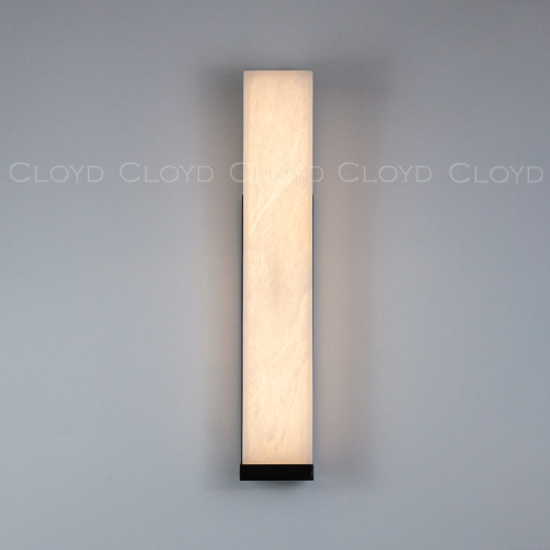 Бра Cloyd ISOKRAT-C W1 / выс. 50 см - алебастр - черный (арт.20806) Бра Cloyd ISOKRAT-C W1 / выс. 50 см - алебастр - черный (арт.20806)