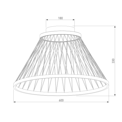 Потолочный светодиодный светильник 40019/1 LED коричневый фото 6 Потолочный светодиодный светильник 40019/1 LED коричневый фото 6