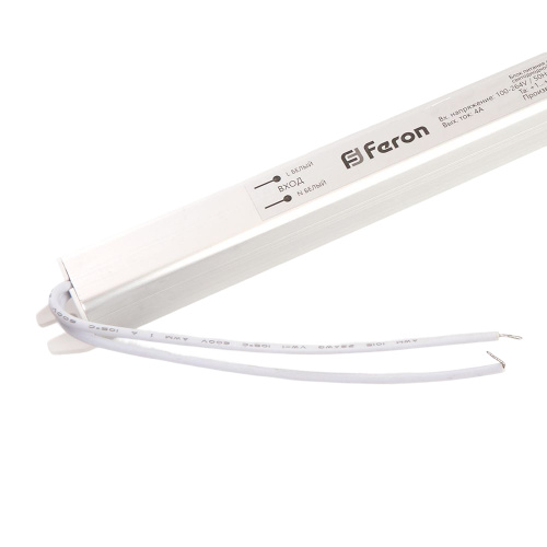 Трансформатор электронный для светодиодной ленты 48W 24V ( ультратонкий драйвер), LB001 фото 4