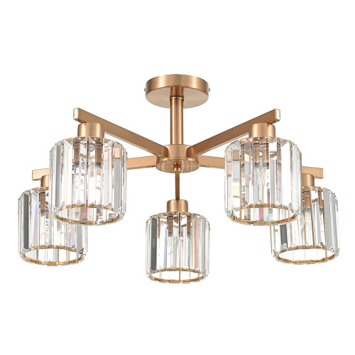 Потолочный светильник Escada 692/5P E27*60W Сopper фото 5 Потолочный светильник Escada 692/5P E27*60W Сopper фото 5