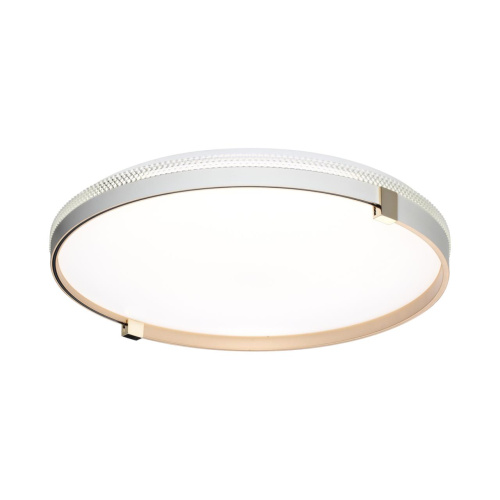 7646/DL PALE SN 189 Светильник пластик/белый/золотой LED 48Вт 4000К D390 IP43 OLIDI WHITE фото 4 7646/DL PALE SN 189 Светильник пластик/белый/золотой LED 48Вт 4000К D390 IP43 OLIDI WHITE фото 4