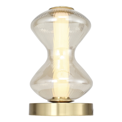 SL6136.204.01 Прикроватная лампа ST-Luce золото/коньячный LED 1*6W 3000K SPINE фото 4