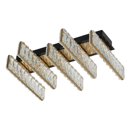 Citilux PALANT CL325252 LED Люстра хрустальная Чёрный+Бронза фото 2 Citilux PALANT CL325252 LED Люстра хрустальная Чёрный+Бронза фото 2