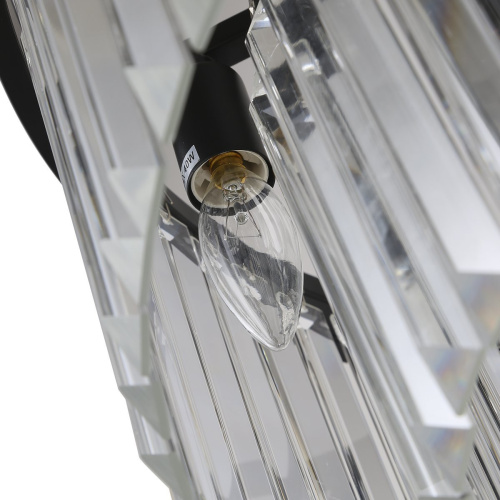 Люстра Odeon 6 black/clear фото 4 Люстра Odeon 6 black/clear фото 4