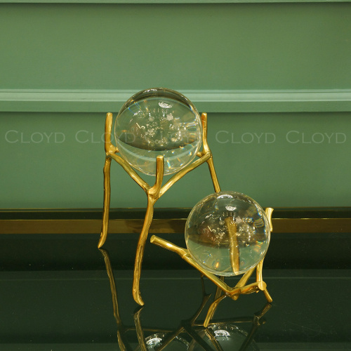 Статуэтка Cloyd арт.50163 / выс. 24 см - золото / серия 1637 фото 2