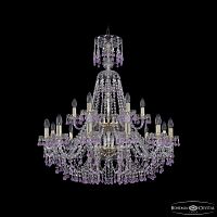 Люстра хрустальная 1410/12+6/300/XL-95/2d G V7010 Bohemia Ivele Crystal (Богемия Ивеле Кристалл)