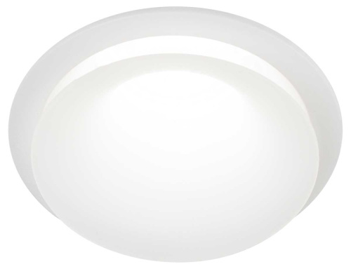 Светильник встраиваемый декоративный ЭРА KL103 WH под лампу MR16 GU5.3 белый Б0056349 фото 2