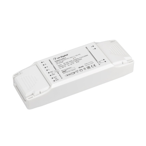 Блок питания ARV-SP-24040-PFC-DALI-1-10V-PD (24V, 1.67A, 40W) Arlight 041385 Блок питания ARV-SP-24040-PFC-DALI-1-10V-PD (24V, 1.67A, 40W) Arlight 041385