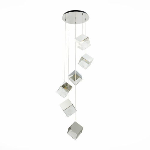 SL1182.103.06 Светильник подвесной ST-Luce Хром/Прозрачный, Хром G9 6*5W RIELLO фото 2