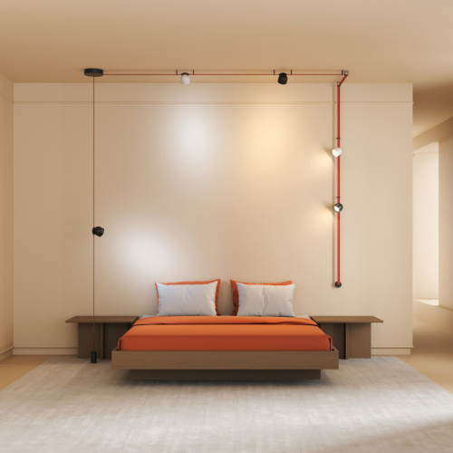 DK5642-BK Поворотный светильник для трека-ремня Belty Smart, серия Spot, со светодиодом, D100*H107мм, 48V DC, 12W, RA90, 120°, 3000-5700K, IP20, черный, алюминий фото 6 DK5642-BK Поворотный светильник для трека-ремня Belty Smart, серия Spot, со светодиодом, D100*H107мм, 48V DC, 12W, RA90, 120°, 3000-5700K, IP20, черный, алюминий фото 6