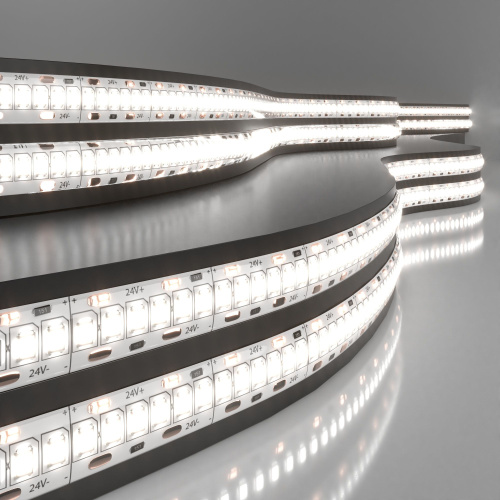 Светодиодная лента 24 В 16 Вт/м 240 Led/м 2835 IP65, дневной белый 4200K, 5 м Лента светодиодная 24V 16W 240Led 2835 IP65 дневной белый, 5м Светодиодная лента 24 В 16 Вт/м 240 Led/м 2835 IP65, дневной белый 4200K, 5 м Лента светодиодная 24V 16W 240Led 2835 IP65 дневной белый, 5м
