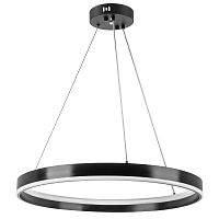 736407 Люстра ROTONDA 91W LED 2976LM 120G ЧЕРНЫЙ 3000-6000K