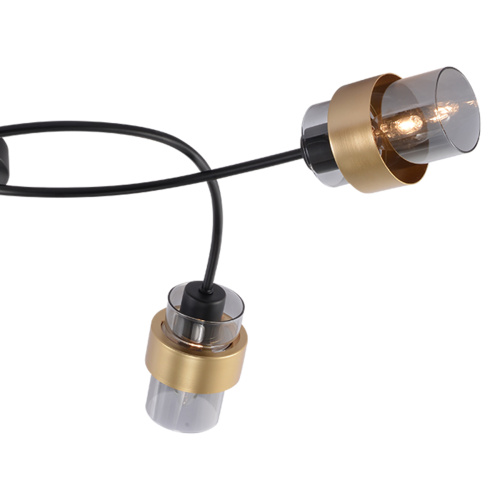 Потолочный светильник Escada 1139/5P E14*40W Black/Gold фото 3