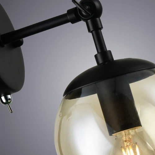 Бра Arte Lamp BOLLA A1664AP-1BK фото 3