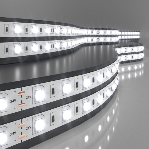 Светодиодная лента 24 В 14,4 Вт/м 60 Led/м 5050 IP20, дневной белый 4200K, 5 м Лента светодиодная 24V 14,4W 60Led 5050 IP20 дневной белый, 5м Светодиодная лента 24 В 14,4 Вт/м 60 Led/м 5050 IP20, дневной белый 4200K, 5 м Лента светодиодная 24V 14,4W 60Led 5050 IP20 дневной белый, 5м