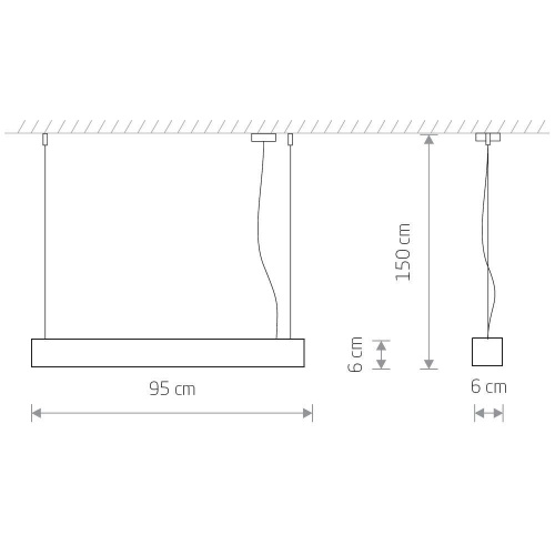 Подвесной светильник Nowodvorski Soft Led 90x6 7535 фото 2