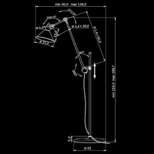 Торшер Lightstar Loft 765717 фото 3