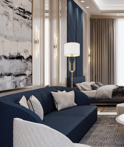 Торшер Lumina Deco Zanetti LDF 5522 MD+WT фото 2 Торшер Lumina Deco Zanetti LDF 5522 MD+WT фото 2