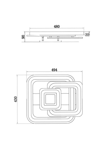 Потолочный светильник Freya FR10022CL-L71W фото 8