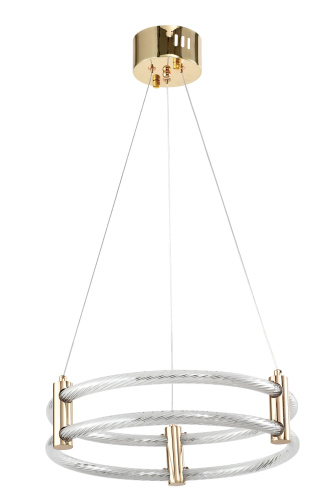 Подвесной светильник золото LED 76Вт D40см Zortes RINGER ZRS.57792.76 фото 3 Подвесной светильник золото LED 76Вт D40см Zortes RINGER ZRS.57792.76 фото 3