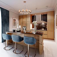 Люстра Cloyd CORUND-A C10 / Ø60 см - латунь (арт.10953)