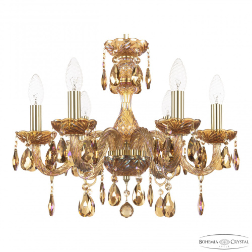 Люстра хрустальная 117/6/165 G M777 Bohemia Ivele Crystal (Богемия Ивеле Кристалл)