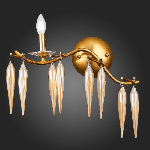 SL1653.201.01 Бра ST-Luce Золотистый/Золотистый E14 1*40W SIENA фото 4 SL1653.201.01 Бра ST-Luce Золотистый/Золотистый E14 1*40W SIENA фото 4