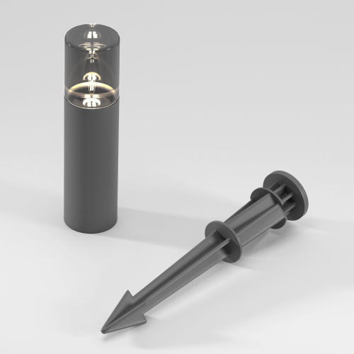 Светильник садово-парковый светодиодный Hidden серый 35166/S серый фото 5