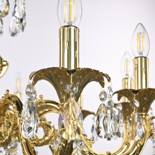 Люстра с хрустальными подвесками AL79101/10/250 A G Bohemia Ivele Crystal (Богемия Ивеле Кристалл) фото 10