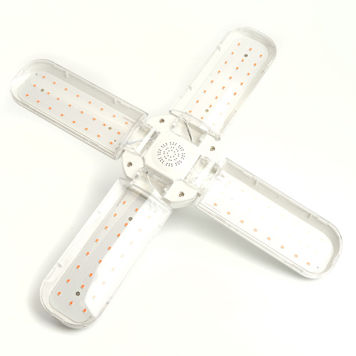 Лампа светодиодная 4-х лепестковая Feron LB-7000 E27 40W 175-265V красно-синий спектр фото 4