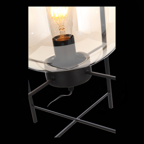 SL1050.505.01 Прикроватная лампа ST-Luce Черный/Коньячный E27 1*40W (из 2-х коробок) BURASCA фото 8