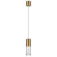 7144/4L HIGHTECH ODL26 515 Подвесной светильник античная бронза/акрилл/металл IP20 LED 4W 280Лм 3000K 180° 220V DEFANCE