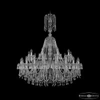 Люстра хрустальная 1403/20+10/400/XL-133 Ni Bohemia Ivele Crystal (Богемия Ивеле Кристалл)
