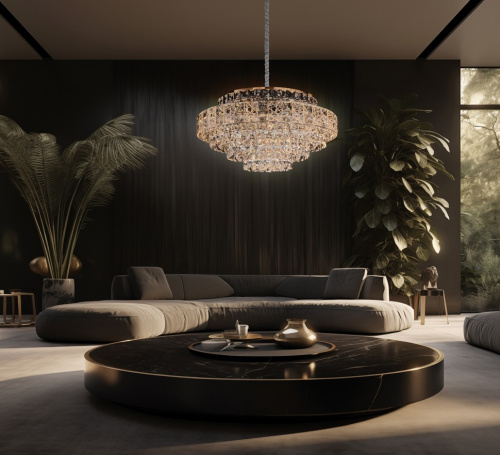 Люстра подвесная Majeste Gold FL1060-21P фото 6