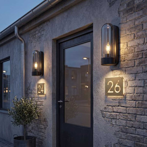 Уличный настенный светильник Reluce 08336-9.2-001JH E27 BK RLOS фото 3