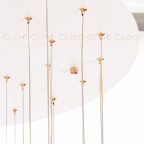 Люстра Cloyd MANGRA C19 / Ø60 см - керамика - белый (арт.10362) фото 3