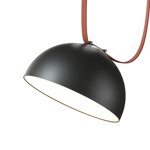 DK5662-BK Cветильник для трека-ремня Belty Smart, серия Flow со светодиодом, D300*H171мм, 48V DC, 28W, RA90, 120°, 3000-5700K, IP20, черный, алюминий фото 4