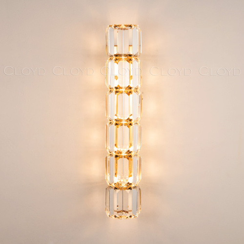 Бра Cloyd ORDINAL-F W5 / выс. 46 см - золото (арт.20297) Бра Cloyd ORDINAL-F W5 / выс. 46 см - золото (арт.20297)